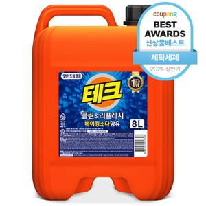 테크 클린앤리프레시 액체세제 일반 드럼 겸용 대용량
