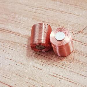 10 다양한 사이즈 촛불 램프 코일 외경 9MM 높이 철 순수 구리 와이어 마이크로 전자석