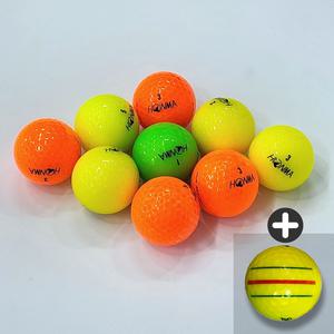 혼마 로스트볼 A+ 2피스 삼선퍼터라인 컬러볼 20알