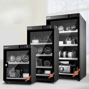 카메라제습함 보관함 하이앤드 대용량 수납함 Hiniso 디지털 제습함 DS 105S