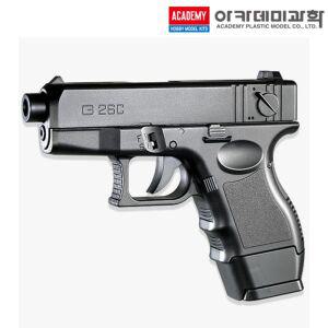 미니 G26C 핸드건 17204 권총 핸드건 에어건 비비탄 장난감 총 아카데미