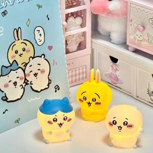 치이카와 애니메이션 LED 야간 조명 - 우사기 토끼 램프 침실 데스크탑 장식 어린이 소녀 팬을 위한 생일