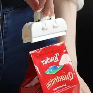 파워밀봉집게 음식 클립 꼼꼼 집게 공기차단 스낵 과자 보관