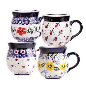 메종오브제 프라카 항아리머그 중 세트 A 레드블로썸 메리골...