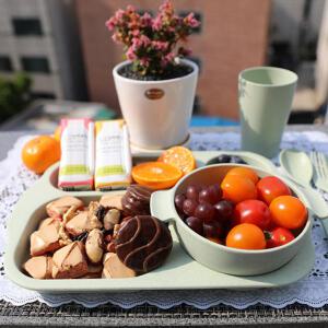 파스텔 리빙 다이어트 식판 컵 국그릇 수저 세트