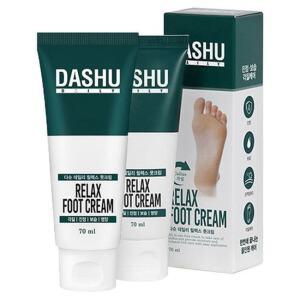 다슈 데일리 릴렉스 각질제거 고보습케어 풋크림 70ml 2개 1개입