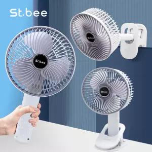 세인트비 6인치 빅팬 스탠드 접이식 선풍기 휴대용 집게형 벽걸이 ST-FS70