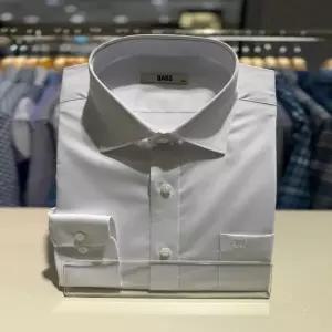 닥스셔츠 일반핏 노케어 화이트 솔리드 긴소매 (DLA3SHDL101A1)