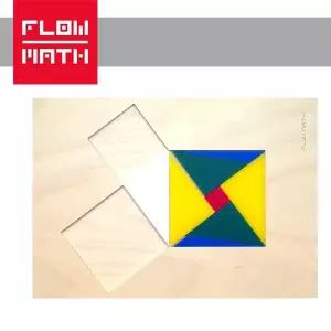 플로우수학교구- 피타고라스 퍼즐 정리사각형2(Lui Hui의 증명)