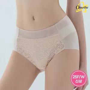 [25FW신상] 오모떼 라벨라 런닝형 레이스가든 팬티 1종/샌드베이지