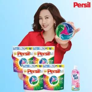 [NS홈쇼핑](일반/드럼 겸용)뉴퍼실 디스크 컬러 26개입X4팩+버넬X1통(랜덤)..