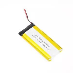 리튬폴리머 리포배터리 건전지 충전 RC 드론 3.7V 1500mAh 772760