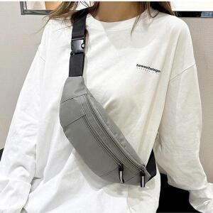 여성크로스백 메신저백 슬링백 크로스백 등산 여성가방 남녀공슬링백 허리 유럽여행 여행 소매치기