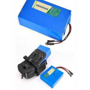 전기자전거 배터리 24V36V48V 충전 포함 가방 패키지 24v10ah