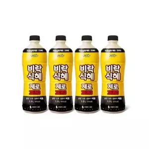 [셀러허브]팔도 비락 식혜 제로 1.5L X 4개 아이들간식 (S38561776)