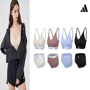 [앱10%적립][아디다스 여성속옷] (25-1차) 에어로레디 스트레치 핏 브라팬티(8종)