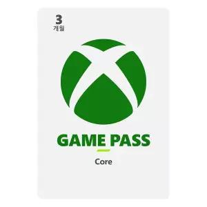 [마이크로소프트]Xbox Game Pass Core 게임 패스 코어 3개월 Digital Code [24시간 발송]