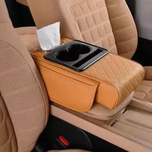 라온파인 차세련량용 팔걸이 컵홀더 수납함 콘솔쿠션