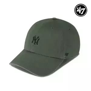 47브랜드 뉴욕 양키스 NY 스몰 로고 MLB 엠엘비 볼캡 야구 모자 모스 B-BSRNR17GWS-MS