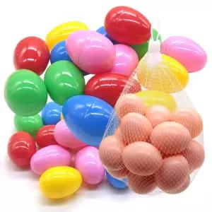 PVC 칼라계란 인형 달걀모형 부활절 에그볼 캡슐 뽑기케이스