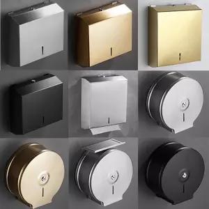 스테인리스 점보롤 케이스 핸드타올 디스펜서 휴지케이스 원형휴지걸이