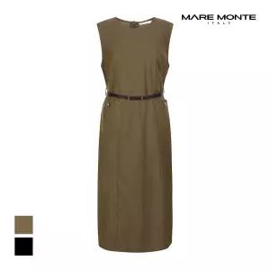 [마레몬떼] 라운드넥 민소매 원피스_M239MOP69S0