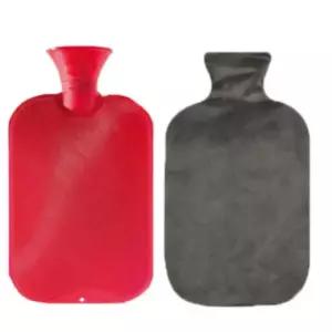 파쉬 양면빗살 핫팩 물주머니 2L 랜덤 발송 + 면스판커버 차콜 (+팔찌)