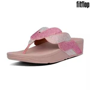 [핏플랍] Microwobbleboard 페이즐리 로프 핑크 여성 신발 BJ8-800