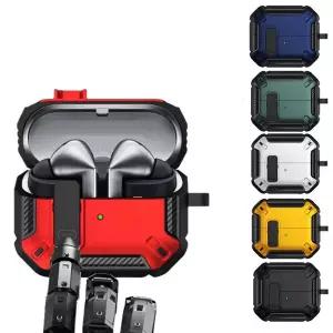 갤럭시버즈3 pro 카본 패턴 잠금 락 버튼 범퍼 케이스