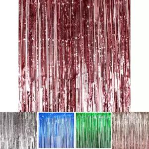 파티 은박 커튼 로즈골드/파티은박수술커튼/파티커튼/생일장식커튼/반짝이커튼/벽장식은박커튼/파티장식커