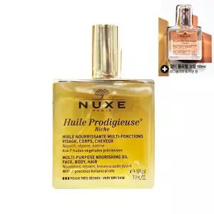 눅스 윌 프로디쥬스 멀티 리치 오일 100ml + 멀티 플로럴 오일10ml 보습 바디