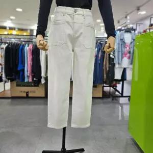 베네통/애플아울렛/백밴딩 배기핏 데님 팬츠 BADP20441