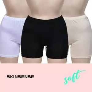 데일리 인견 여성 3부 팬티 드로즈겸 속바지 드레스속옷 드로우즈 운동팬티 아줌마팬티