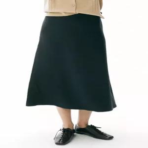 (정상가:135000원) 울 혼방 에이라인 니트 스커트 [UFI3-KBS382N]