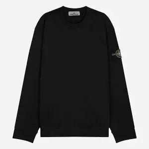 5F 6100075 S0A50 V0029 와펜 크루넥 스웨트셔츠 블랙
