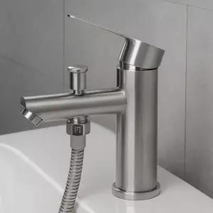 하봄 원홀 세면대수전 샤워겸용 세면기 수도꼭지 EL-1015