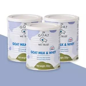 [백화점 입점 브랜드]인고트 산양유 분말 * 3통_고트밀크 앤 웨이_단백질 강화_유럽인증_공식수입원 소프트링크