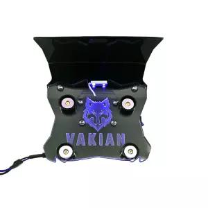 바키안 자석 충전거치대 2구 블루 단품 LED 오토바이 배달 자석충전기