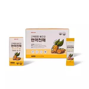 [아리너스레드랩][근력튼튼 뼈건강 면역천재] 성장기 어린이 강황추출물 면역 뼈건강  커큐민 망고맛젤리 성장기 어린이 영양선물 종합비타민 젤리