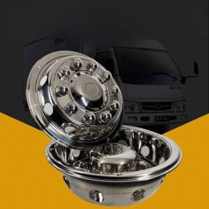 버스 화물차 대형트럭 자동차 스테인리스 휠커버 10홀 휠캡 22 5인치