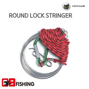 [09피싱]캣츠크로우 원형꿰미 루어 민물 바다 잡은 고기 관통