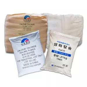 국산 제설용염화칼슘 대용량염화칼슘 제설제 염화칼슘 중국산 1파레트40포 25kg
