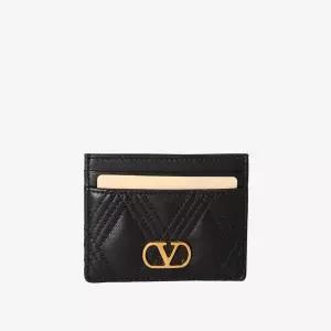 [발렌티노] 여성 QUILTIE 67 카드 지갑(P0AS1 MIC 0NO)