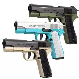 M1911 자동 탄피 콜트 너프건 장난감 3color 총