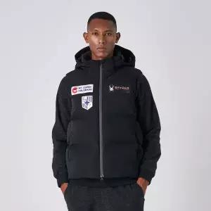 [롯데백화점]스파이더 남성 패트롤 디테처블 후드 덕다운 패딩 조끼 SPJWCNDV301MBLK