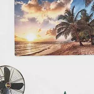 [보리보리/오너클랜]대형 패브릭 포스터 비치 어 액자 거실 침실 S