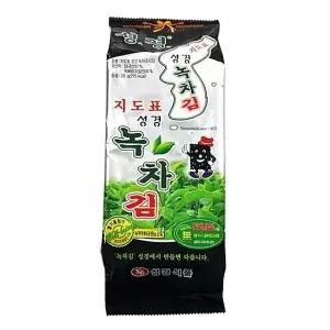 고품질 지도표성경녹차조각김50gX20개(1박스) (W557707)