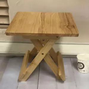 접이식 사각 미니 우드 테이블 다용도 침대 사이드 나무 탁자