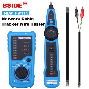 BSIDE FWT11 네트워크 케이블 추적기 와이어 테스터 RJ11 RJ45 Cat5Cat6 이더넷 LAN 감지기 라인 파인더 전