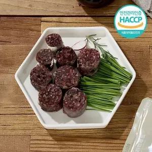 [자연맛남]슬라이스 순대 캠핑 간편조리 피순대 165g x 6인분